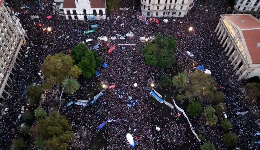 Jorge Lanata analizó la presencia de la política en la marcha universitaria contra los recortes de Javier Milei: “Lo importante es el efecto social”